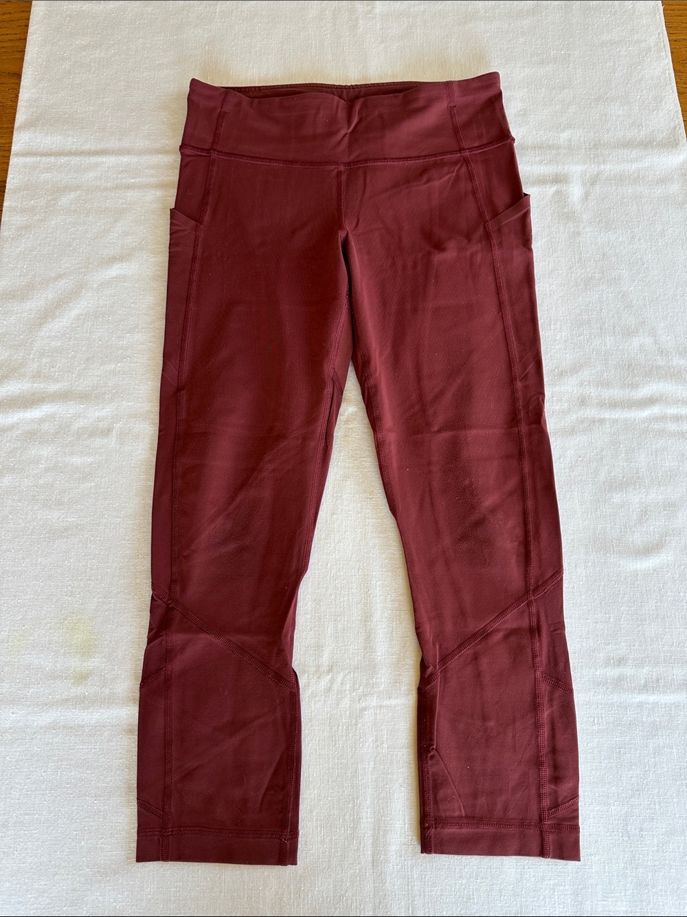 Lululemon Pace Rival Crop 6 Savannah